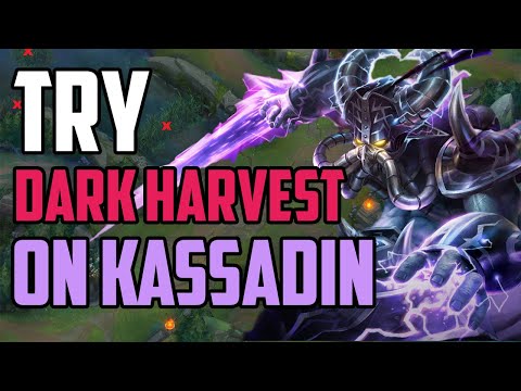 You Need To Try Dark Harvest On Kassadin - League of Legends Gameplay
