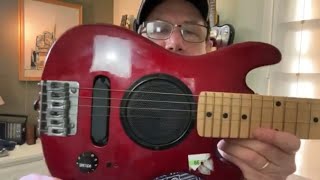The world’s smallest electric #guitar review!