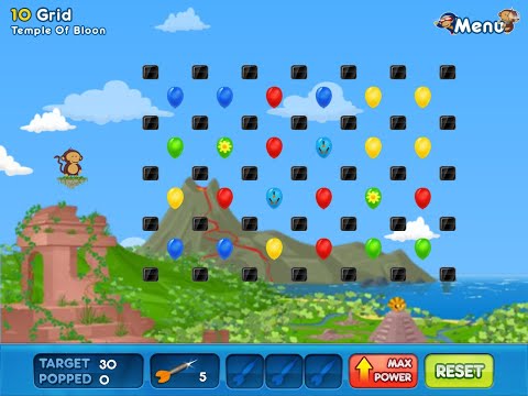 Bloons 2 Mobile Level 70 Grid Solution