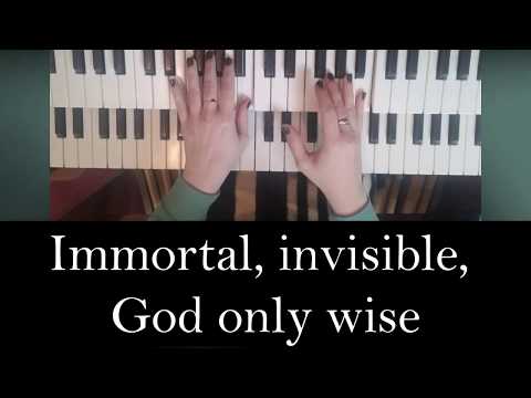 Hymn Sing: "Immortal, Invisible, God Only Wise" UMH 103 (lyrics)
