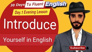 “Introduce Yourself in English – Your First Speaking Challenge”