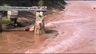 preview picture of video 'The Clarence L Gosse Bridge over the Shubenacadie River'