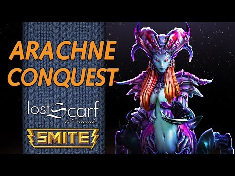 ScarfPlays Smite 433 - Arachne Experiments with Early Invasion