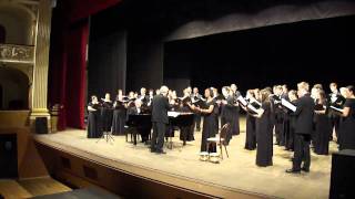 USC School of Music Concert Choir concert at Teatro di Rieti