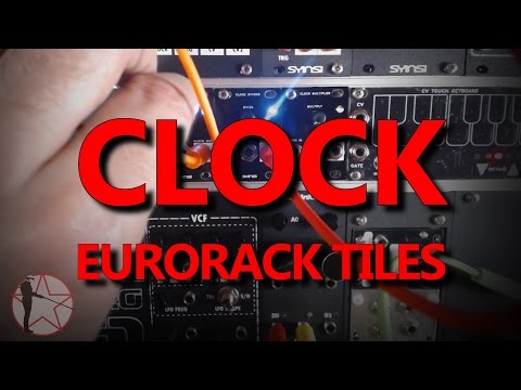 Clock Utility Tiles for Eurorack