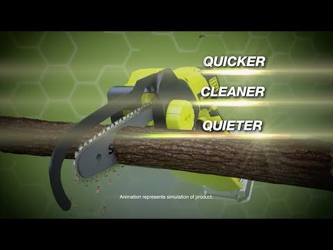 24V-HCS-LTE-P1 - Sun Joe 24V Handheld Chainsaw - Technology Overview