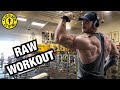 GOLDS GYM BACK WORKOUT | Living In LA