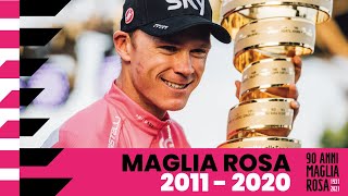 90Anni Maglia Rosa: 2011 – 2020