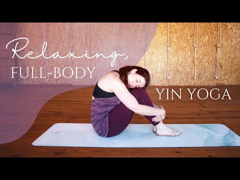 Yin Yoga Class Beginner for Full-Body Deep Stretch & Relaxation || Yin Yoga No Props 40-min