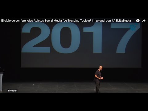 El ciclo de conferencias Adictos Social Media fue Trending Topic nº1 nacional con #ASMLaNucia