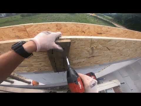 Odc 7. Szalunek i zalewanie wieńca. Budowa domu systemem gospodarczym 2022.