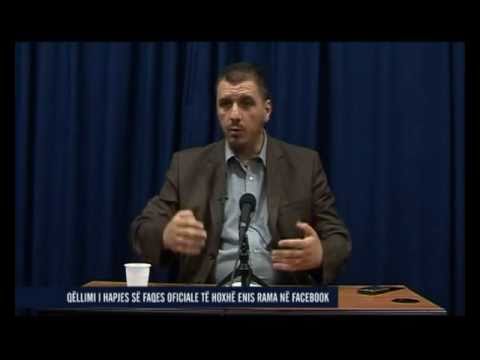 Qellimi i hapjes se 'Page Hoxhë Enis Rama' në Facebook