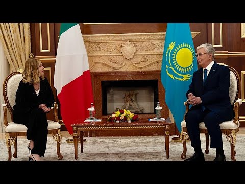 Meloni in Kasachstan: Abkommen mit Italien in Milliardenwert