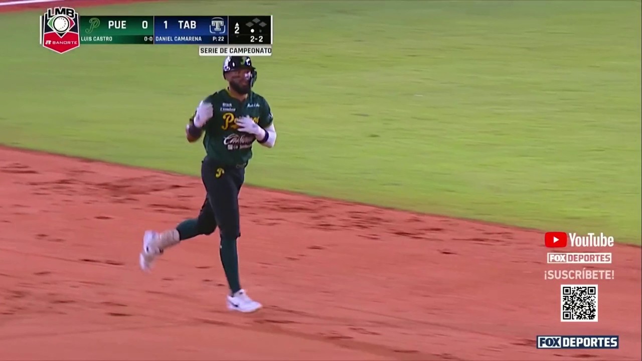 🤩HOMERUN DE LUIS CASTRO | Olmecas de Tabasco 1–1 Pericos de Puebla | Liga Mexicana de Beisbol | J1