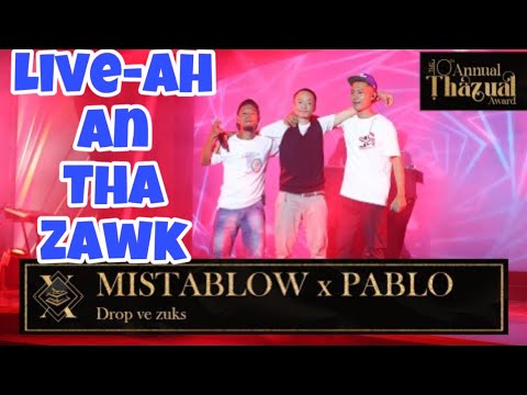 Pablo x Mista Blow - Drop Ve Zuks @ Thazual Awards // RamBoss React