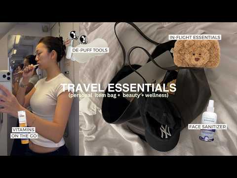 Everything I travel with as a model 🧳 (what's in my bag & beauty essentials)
