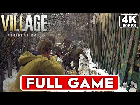 RESIDENT EVIL 8 VILLAGE 3rd Person Gameplay Walkthrough Part 1 FULL GAME [4K 60FPS] - No Commentary - YouTube