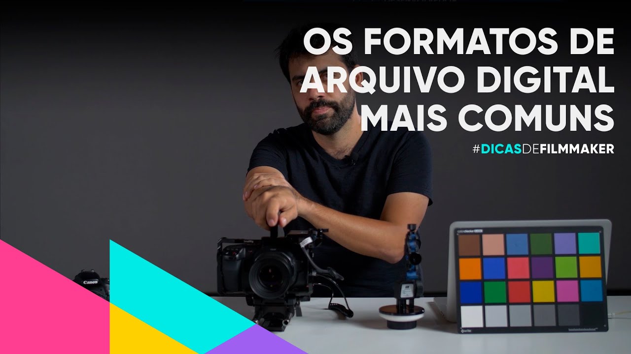 Quais são os formatos de arquivo digital mais comuns