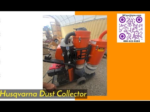 AuctioningHUSQUAVARNA T 4000 PETROL HEPA FILTER DUST COLLECTOR 18 HOURS!  NCauctions.com