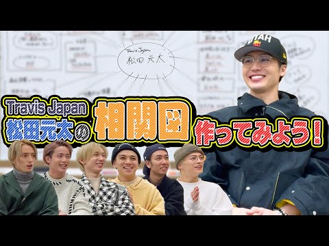 Travis Japan【松田元太の相関図】交友関係全てお見せします!