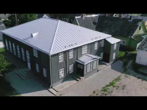 Žiežmariai Synagogue from Bird's Eye View
