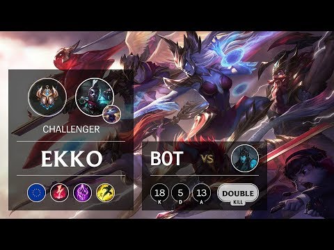 Ekko Bot vs Kalista - EUW Challenger Patch 9.18