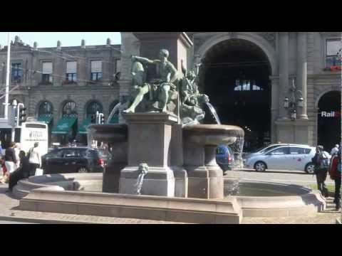 Alfred Escher's monument Zurich