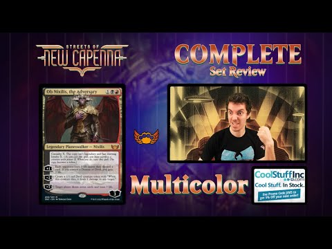 🌈 Complete Set Review - Streets Of New Capenna - Multicolor Cards - Constructed And Limited