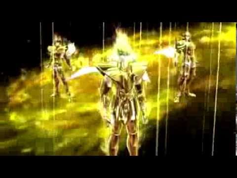 SHAKA, Aioria y Aldebaran vs Thanatos e Hypnos