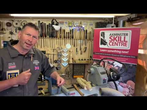 #SkillCentreAtHome - Live Turning Thursday - Turning UK Fan Palm