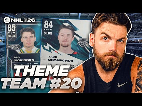 SPIELEN MIT EINEM THEMENTEAM! | NHL 26 HUT THEMENTEAM #20