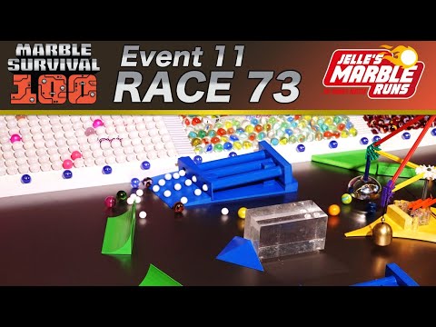Marble Race: Marble Survival 100 - Race 73