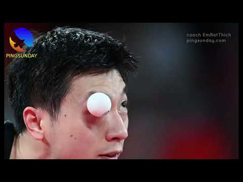 Winning easily with ace serve in table tennis [Ma Long serve]