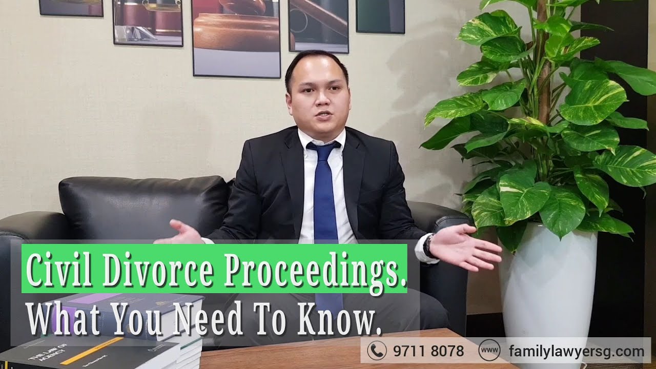 Civil Divorce Proceedings in Singapore Family Court