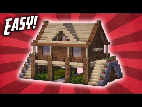 Rizzial - Minecraft: How To Build A Survival Starter House Tutorial (#11)