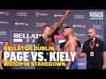 Bellator Dublin: MVP vs. Richard Kiely Weigh-In Staredown - MMA Fighting