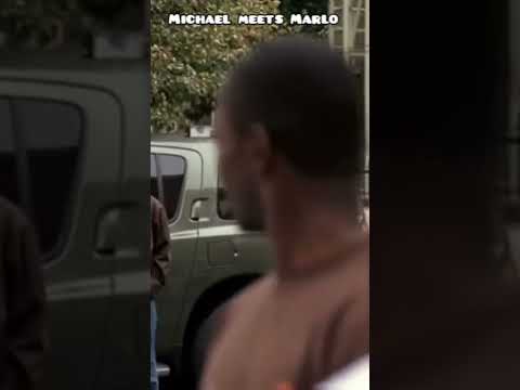 Michael Meets Marlo#thewire