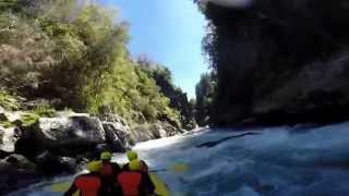 preview picture of video 'Rafting Rio Maichin... Curarrehue Chile'