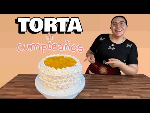 HOW TO MAKE A CLASSIC BIRTHDAY CAKE EASILY AND INEXPENSIVELY #recipe