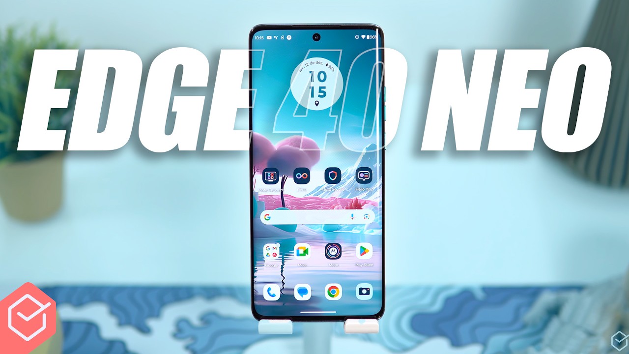 MOTO EDGE 40 NEO // LINDO! 144HZ, carrega 50% em 15 minutos, mas tem um porém…