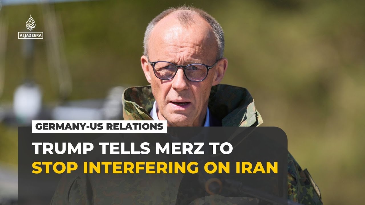Trump slams Germany’s Merz again as rift over war on Iran widens