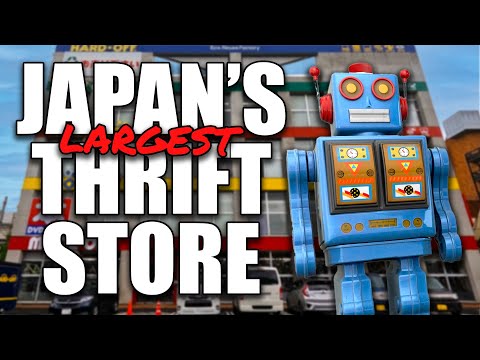 Exploring Japan's BIGGEST Thrift Store