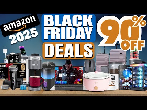 Biggest 90% Off! 50 INSANE Amazon Black Friday Deals 2025 - (With Discount & Price)