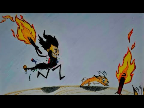 Wendy's Drawing [DST Story - Part 1] + bits of Wilson Rework #dst #wilson