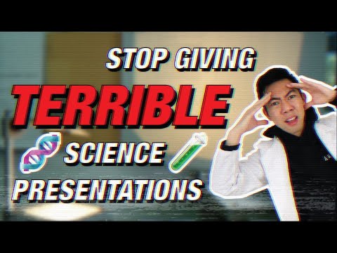 how to improve your science presentations