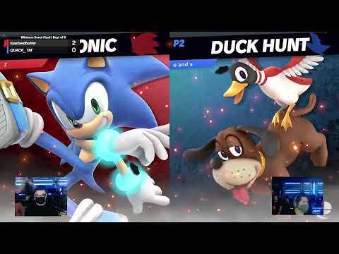 PURE Smash #55 Winners Semis - toastandbutter (Sonic) vs. QUACK_TM (Duck Hunt)