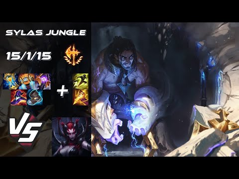 JUNGLE Sylas vs Elise - EU Challenger Patch 25.21