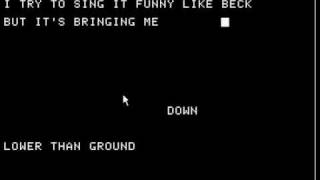 Jed&#39;s Other Poem (Beautiful Ground) By Grandaddy - Redone on the Apple IIe