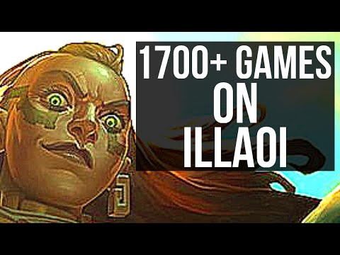 ILLAOI vs QUINN (TOP) | 1700+ games, 6 solo kills, 1.0M mastery | EUW Diamond | v10.23