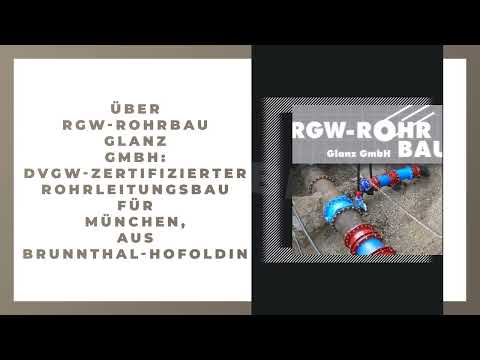 RGW - Rohrbau Glanz GmbH YouTube-Vdeominiatur 7